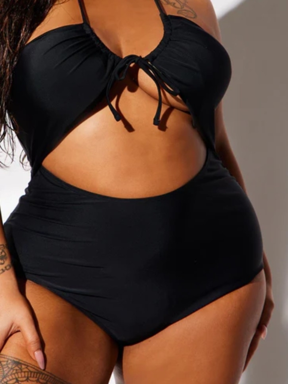 Fashion Over One Piece Swimsuit